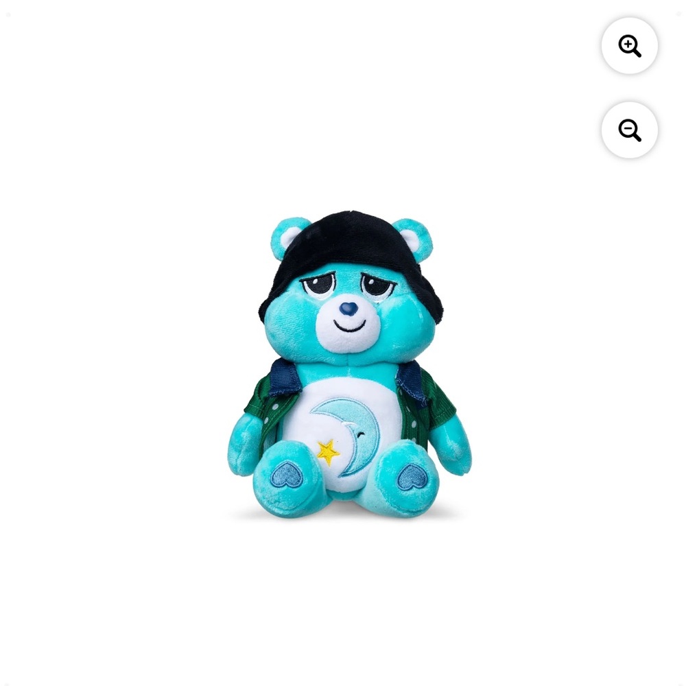 Care Bears x Stranger Things Fun Size Plush Bedtime Bear as Mike